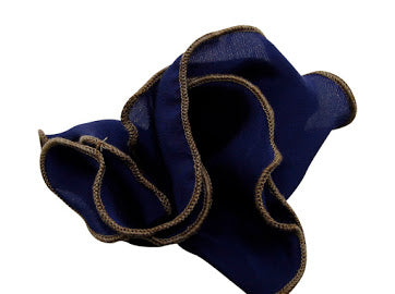 Navy Blue & Tan
